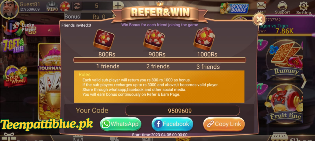 teen patti blue game apk